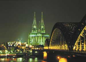 Museum Ludwig, Dom und Hohenzollernbr&uuml;cke