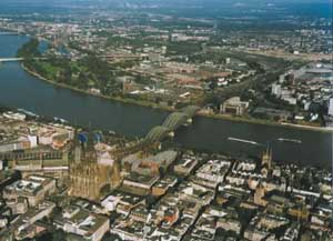 K&ouml;ln, Luftaufnahme